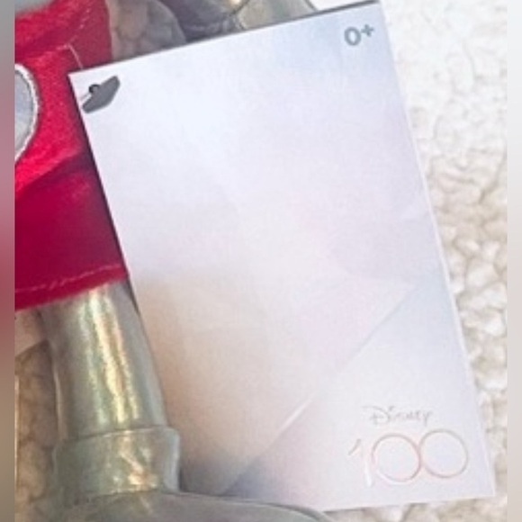 DISNEY PARKS 100th Anniversary  Mickey Mouse Platinum Plush Toy 14” 2023 NEW - Picture 8 of 8